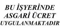 2018 YILI İÇİN GEÇERLİ OLACAK ASGARİ ÜCRET